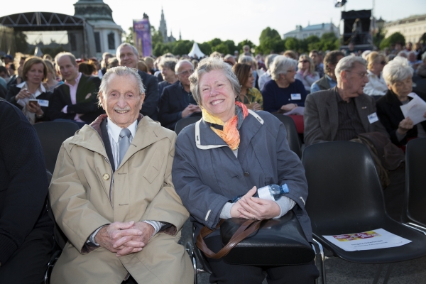 Marko Feingold beim Fest der Freude 2015 © MKÖ, Sebastian Philipp