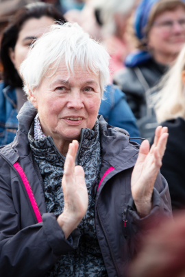 Applaudierende Dame im Publikum beim Fest der Freude 2019 © MKÖ/Sebastian Philipp