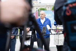 Mark Olsky, KZ-Überlebender und einer der drei "Mauthausen Babys" © MKÖ/Alissar Najjar