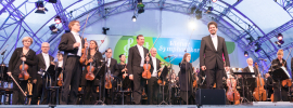 Wiener Symphoniker auf der Bühne beim Fest der Freude 2018 © MKÖ/Sebastian Philipp