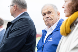 Mark Olsky, KZ-Überlebender und einer der drei "Mauthausen Babys" © MKÖ/Alissar Najjar