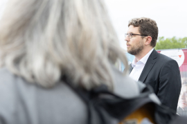 Andreas Kranebitter, Wissenschaftlicher Leiter Dokumentationsarchiv des österreichischen Widerstandes © MKÖ/Alissar Najjar