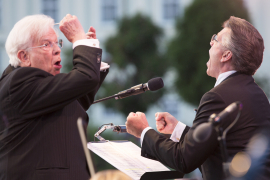 Bariton Thomas Hampson, Christoph von Dohnányi, Wiener Symphoniker am Fest der Freude 2016 © MKÖ/Sebastian Philipp