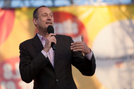 Andreas Mailath-Pokorny bei seiner Rede am Fest der Freude 2014 © MKÖ