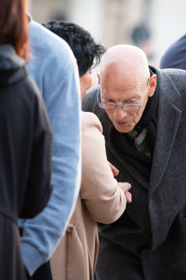 BesucherInnen im Gespräch, Fest der Freude 2019 © MKÖ/Alissar Najjar