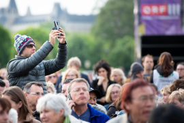 Publikum des Fests der Freude während des Konzertes, Fest der Freude 2019 © MKÖ/Alissar Najjar