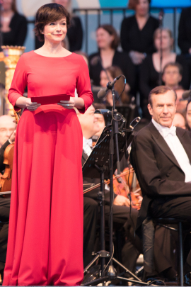 Moderatorin Katharina Stemberger, Fest der Freude 2018 © MKÖ/Sebastian Philipp