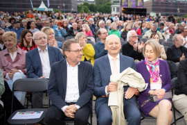 Alexander Wrabetz im Publikum beim Fest der Freude 2022 © MKÖ/Sebastian Philipp