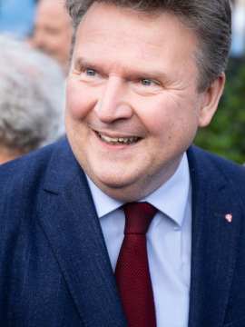 Michael Ludwig in Nahaufnahme lächelnd beim Fest der Freude 2019 © MKÖ/Sebastian Philipp