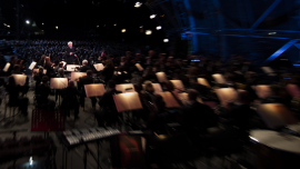 Blick von der Bühne während des Konzertes der Wiener Symphoniker, Fest der Freude 2016 © MKÖ/Sebastian Philipp