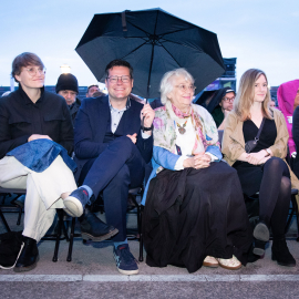 Eva und Jürgen Czernohorszky im Publikum beim Fest der Freude 2022 © MKÖ/Sebastian Philipp 