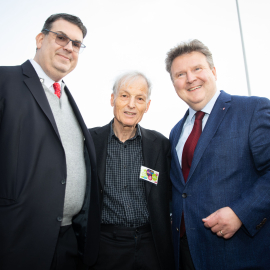 Christan Deutsch, Gast, Michael Ludwig, Michael Ludwig, Fest der Freude 2019 © MKÖ/Sebastian Philipp