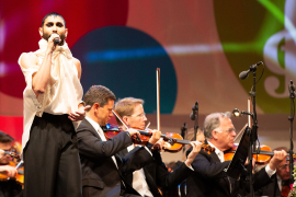 Conchita auf der Bühne beim Fest der Freude 2019 © MKÖ/Alissar Najjar