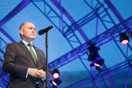 Wolfgang Sobotka bei seiner Rede am Fest der Freude 2018 © MKÖ/Sebastian Philipp