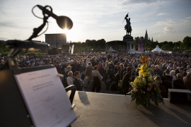 Blick von der Bühne ins Publikum beim Fest der Freude 2015 © MKÖ/Sebastian Philipp