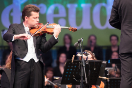 Violinist Julian Rachlin beim Fest der Freude 2018 © MKÖ/Sebastian Philipp
