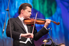 Violinist Julian Rachlin beim Fest der Freude 2018 © MKÖ/Sebastian Philipp