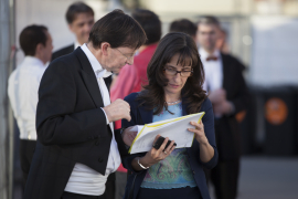 Vorbesprechung beim Fest der Freude 2015 © MKÖ/Sebastian Philipp