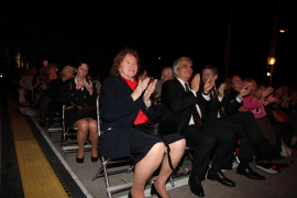 Käthe Sasso, Werner Faymann, Josef Ostermayer, Fest der Freude 2013 © MKÖ