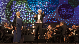 Camilla Nylund, Ádám Fischer und die Wiener Symphoniker, Fest der Freude 2017 © MKÖ/Sebastian Philipp