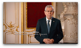 Alexander van der Bellen, Bundespräsident der Republik Österreich