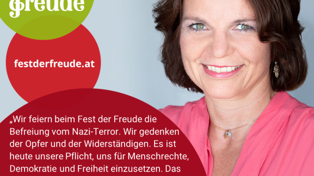 Fest der Freude 2022 Statement Christa Bauer, Geschäftsführerin Mauthausen Komitee Österreich